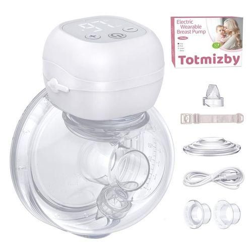 Wearable Breast Pumps 12 Levels  3 Modes Electric Wireless Breastpump BPA Free with LCD Display Portable Mother Milk
