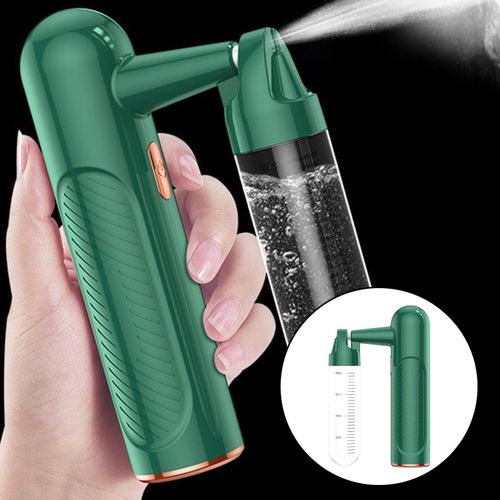 Portable Electric Handheld Steam  Face Steamer  green