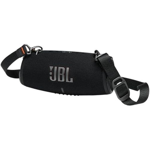 Jbl Xtreme 3 Portable Waterproof Speaker with Massive Original Pro Sound, Immersive Deep Bass, 15H Battery, Built-In Charger, PartyBoost Enabled, Easy-to-Carry Strap - Black