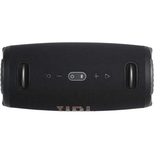 Jbl Xtreme 3 Portable Waterproof Speaker with Massive Original Pro Sound, Immersive Deep Bass, 15H Battery, Built-In Charger, PartyBoost Enabled, Easy-to-Carry Strap - Black