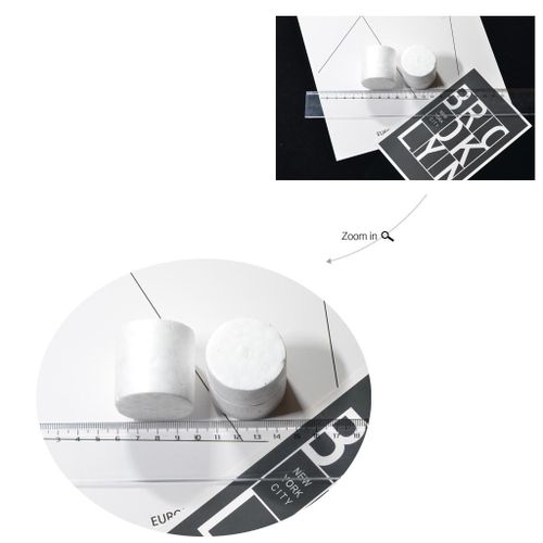 10 Piece DIY Cylinder Shape Styrofoam Foam Material For Kids Craft
