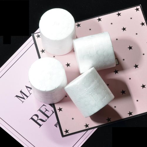 10 Piece DIY Cylinder Shape Styrofoam Foam Material For Kids Craft