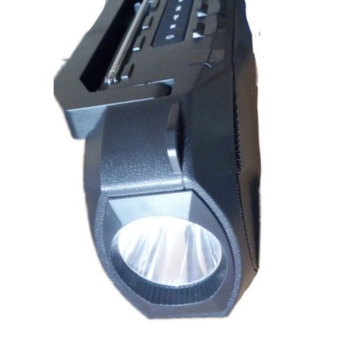 Hf Bluetooth Speaker Inbuilt Torch Phone Call Control-Black, Color May Vary