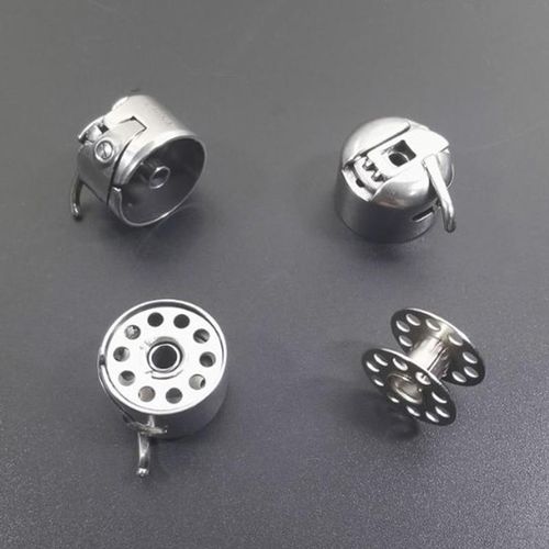 18Pcs SEWING MACHINE BOBBINS METAL BOBBINS CASES FIT FOR SINGER SEWING