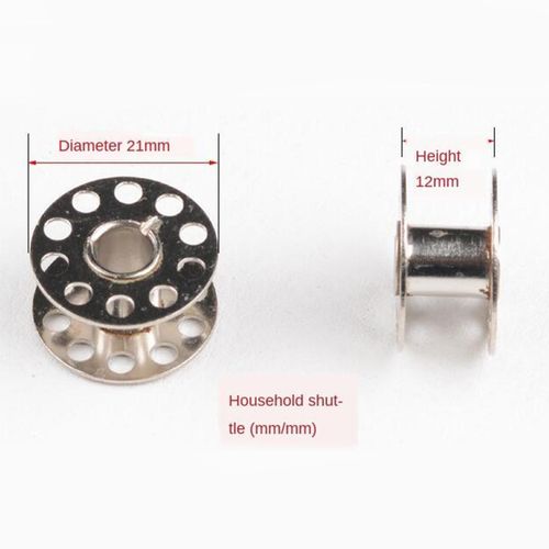 18Pcs SEWING MACHINE BOBBINS METAL BOBBINS CASES FIT FOR SINGER SEWING