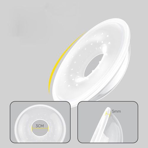 Soft Breast Milk Collector Portable Overflow Prevention Silicone Milk Cup Leakage Prevention Reusable Nursing Pad Milk