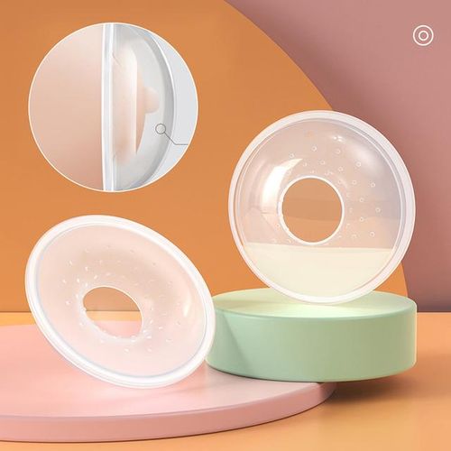 Soft Breast Milk Collector Portable Overflow Prevention Silicone Milk Cup Leakage Prevention Reusable Nursing Pad Milk