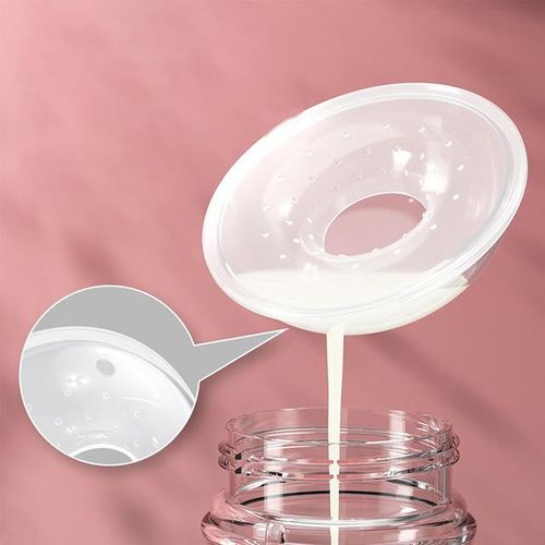 Soft Breast Milk Collector Portable Overflow Prevention Silicone Milk Cup Leakage Prevention Reusable Nursing Pad Milk