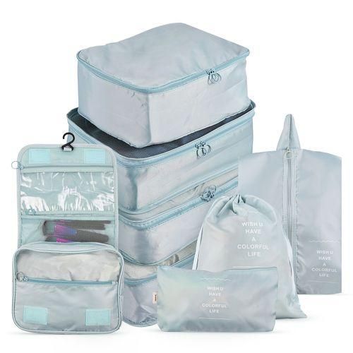 Storage Bags 8PCS Set Travel Organizer Suitcase Packing Set