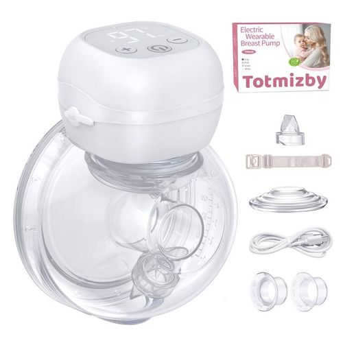 Wearable Breast Pumps 12 Levels & 3 Modes Electric Wireless Breastpump BPA Free with LCD Display Portable Mother Milk