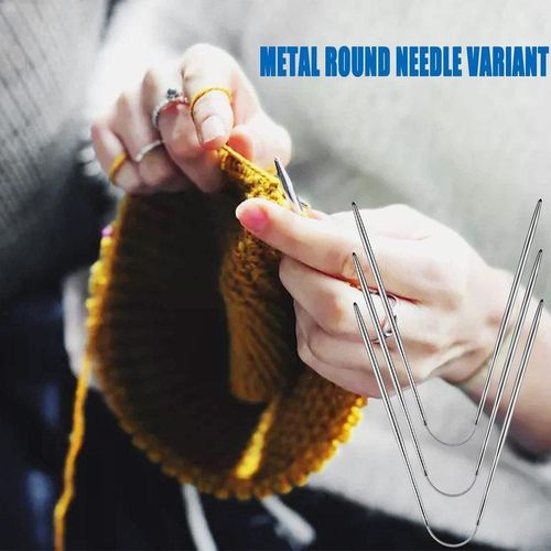 3pcs Circular Knitting Metal Cable Circular Knitting Set Knitting Yarn Knitting For Sweaters Hats Socks