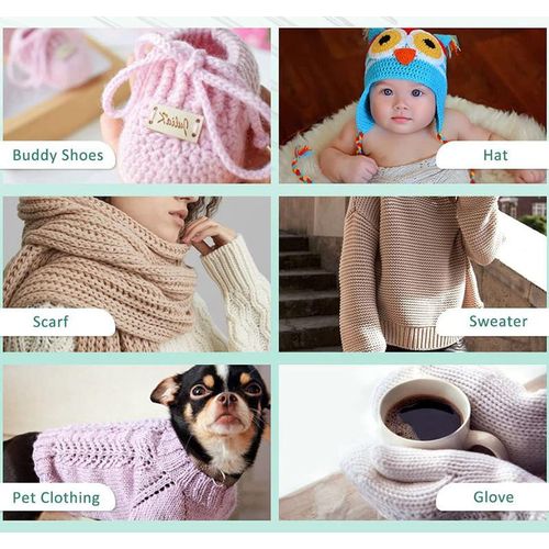 3pcs Circular Knitting Metal Cable Circular Knitting Set Knitting Yarn Knitting For Sweaters Hats Socks