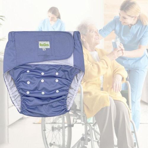 Reusable Adult Cloth Diaper Waterproof Incontinence Pants Disability