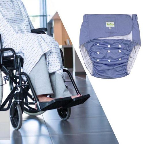 Reusable Adult Cloth Diaper Waterproof Incontinence Pants Disability