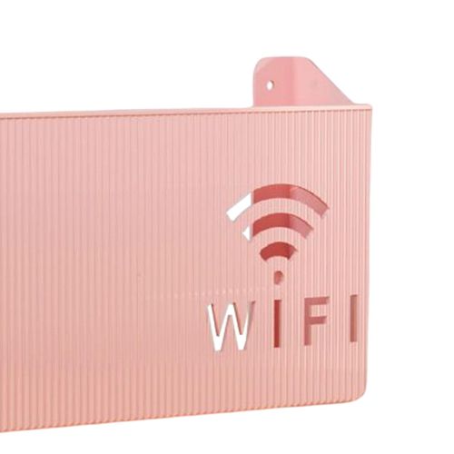Router Shelf Wall Hanging /Multifunction/ Easy To New Pink