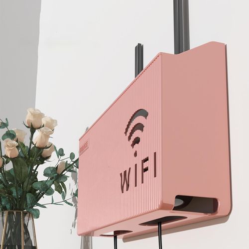 Router Shelf Wall Hanging /Multifunction/ Easy To New Pink