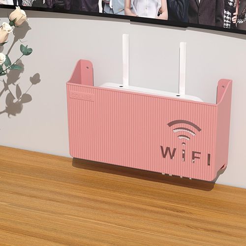 Router Shelf Wall Hanging /Multifunction/ Easy To New Pink