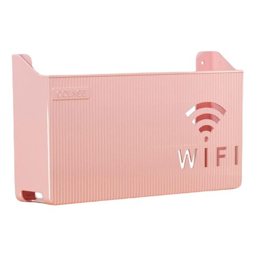 Router Shelf Wall Hanging /Multifunction/ Easy To New Pink