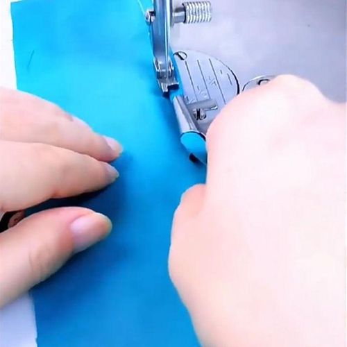 Sewing Rolled Hemmer Foot 3mm-10mm Sewing Machine Presser Foot Durable Stainless Steel Hemming Puller Home Sewing Accessories