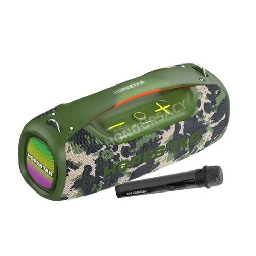 Hopestar Water Proof Wireless Speaker Subwoofer With Long Hours Of Playtime-Multicolours
