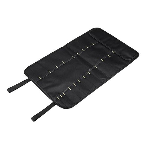 22 Pockets Durable Chef  Roll Bag Carry  Black