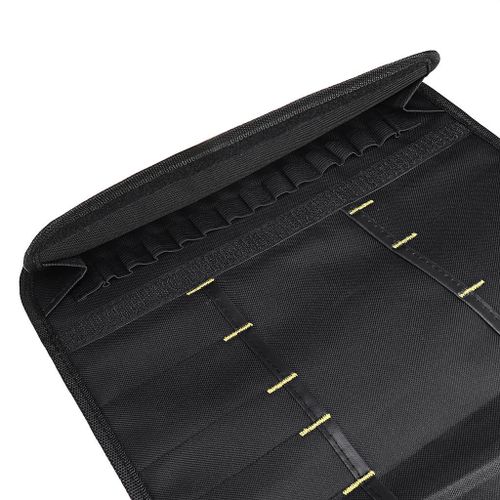 22 Pockets Durable Chef  Roll Bag Carry  Black