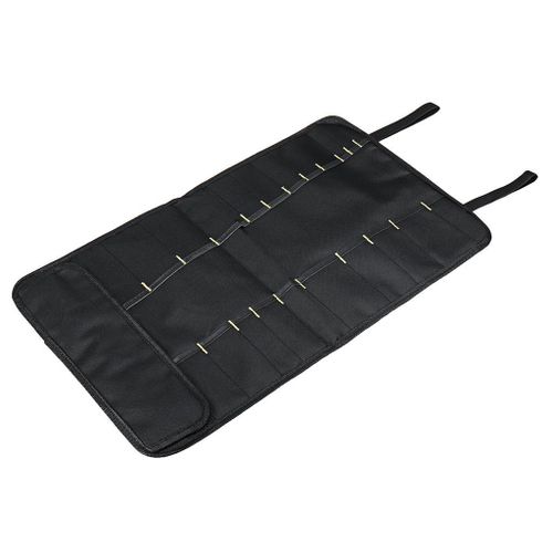 22 Pockets Durable Chef  Roll Bag Carry  Black