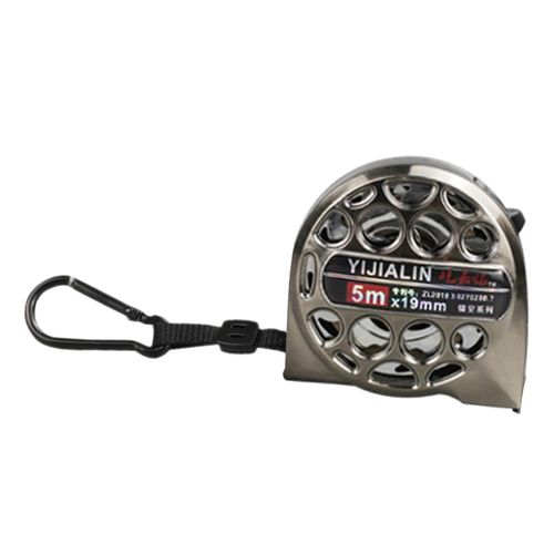 Hollow Tape Measure Carpentry Ruler Retractable Stainless