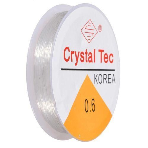 0.6mm Crystal Tec Silicon Elastic String Bead Craft Cord