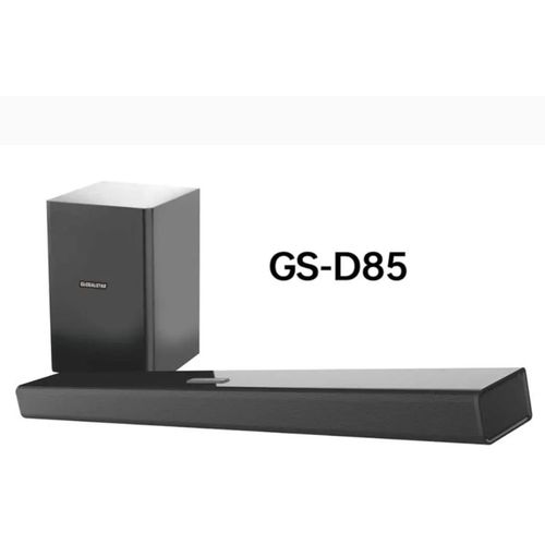 Global Star  Mega Bass Bluetooth 2.1 Channel Wireless Subwoofer With Clear Sound - Black