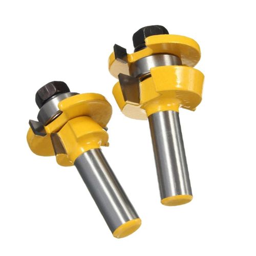 2pcs Rail And Stile Router Bit 1/2-inch Shank Woodworking