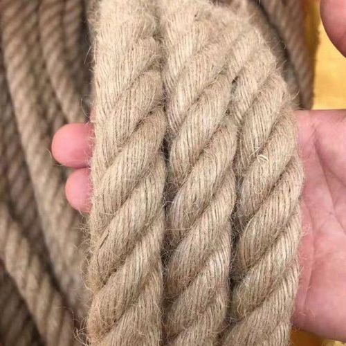 20mm 1m Jute Rope Jute Twine Natural Sisal String Birthday Party Supplies Hemp Rope Wedding Decor Natural Burlap Hessian