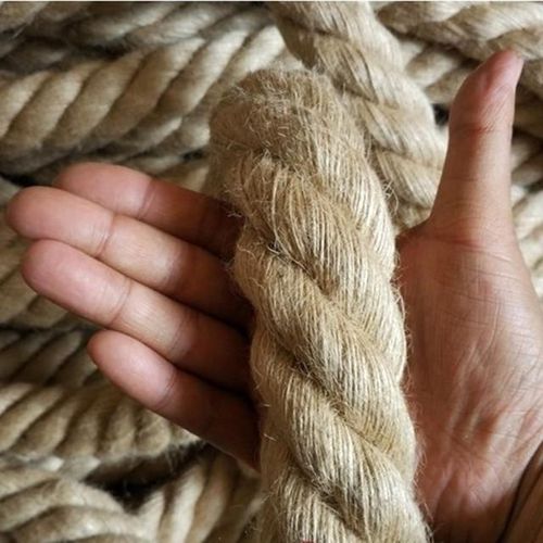 20mm 1m Jute Rope Jute Twine Natural Sisal String Birthday Party Supplies Hemp Rope Wedding Decor Natural Burlap Hessian