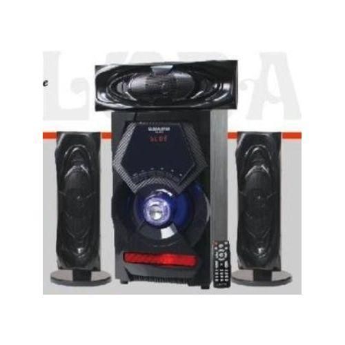 Global Star  Bluetooth Speaker Home Speakers GS-6015 3.1 Latest Multispeaker Woofer System - Black