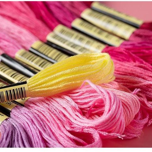 50 Skeins Mix Colors Cotton Craft Cross Stitch Embroidery Thread Floss