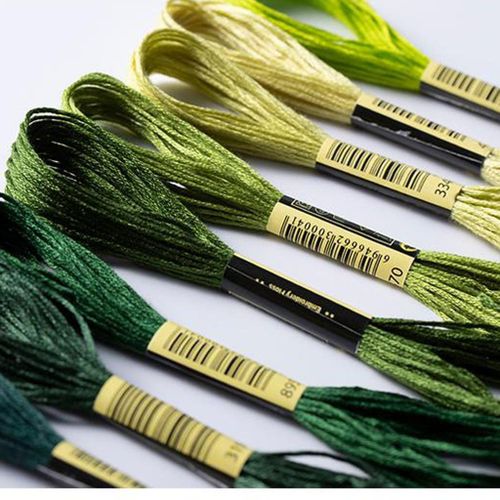 50 Skeins Mix Colors Cotton Craft Cross Stitch Embroidery Thread Floss