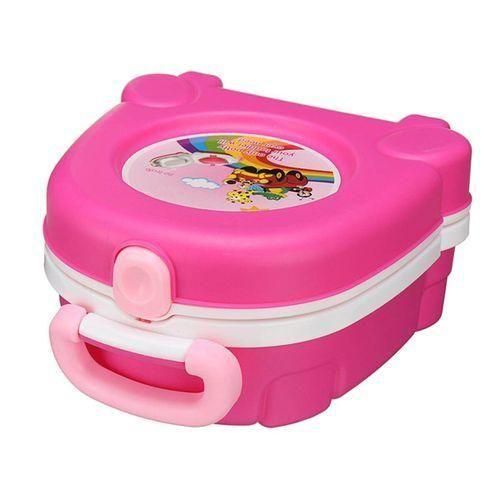 Portable Travel Potty Toilet Carry Seat Chair Toilet For Kids Baby Training Pink