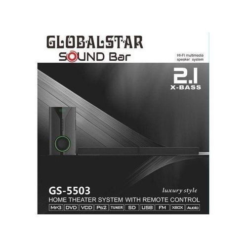Genuine 2.1 CH Multimedia Sound bar, BT/USB/SD/FM