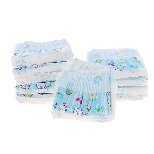 XSSML 10pcs Convient Pet Disposable Dog Doggy Puppy Diapers Nappy