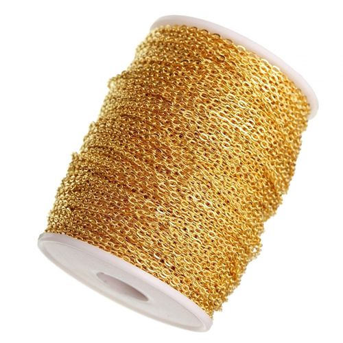 Necklace Chains DIY Crafts Link Cable Chain For Golden