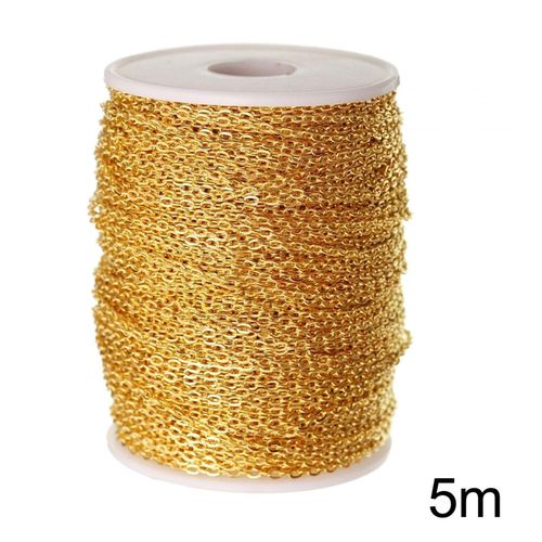 Necklace Chains DIY Crafts Link Cable Chain For Golden
