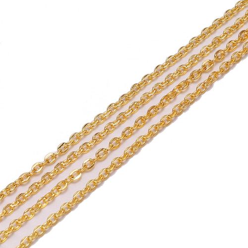 Necklace Chains DIY Crafts Link Cable Chain For Golden
