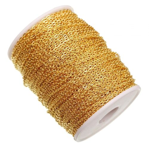 Necklace Chains DIY Crafts Link Cable Chain For Golden