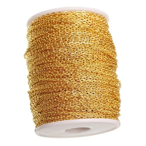 Necklace Chains DIY Crafts Link Cable Chain For Golden