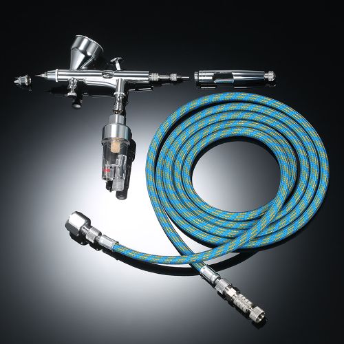 Kkmoon Professional Gravity Feed Airbrush Kit With 1.8m