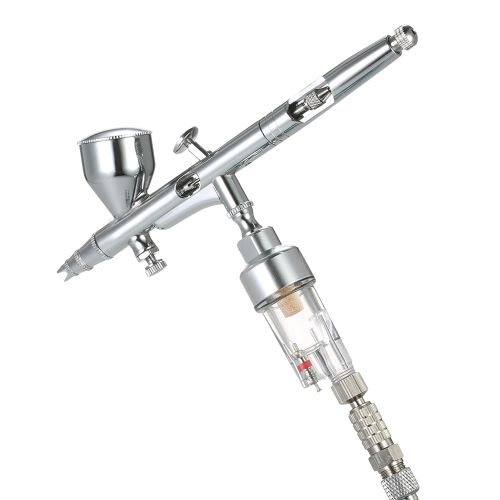 Kkmoon Professional Gravity Feed Airbrush Kit With 1.8m