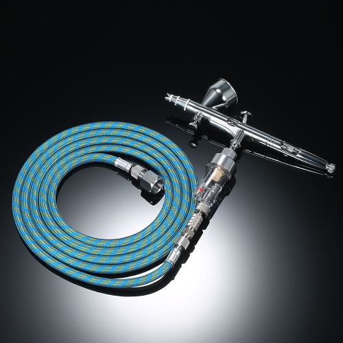 Kkmoon Professional Gravity Feed Airbrush Kit With 1.8m
