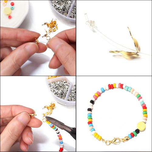 Mixed Lobster Claw Clasps And Jump Rings Set 200 Pliers