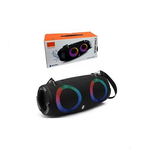 Bass Boost Bluetooth Speaker &ndash; Hifi &ndash; XTRMM4MINILED &ndash; Black
