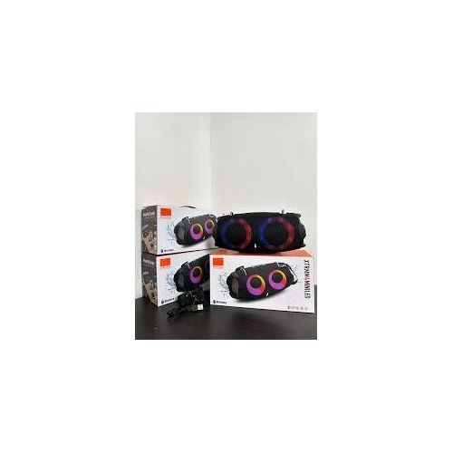 Bass Boost Bluetooth Speaker – Hifi – XTRMM4MINILED – Black